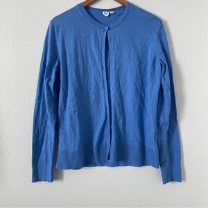 Gap Light Blue Cardigan Sweater